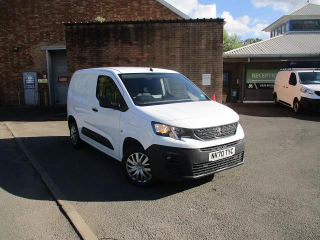 2021 Peugeot Partner 1000 1.5 Bluehdi 100 Professional Van (NV70TYC) Image 2
