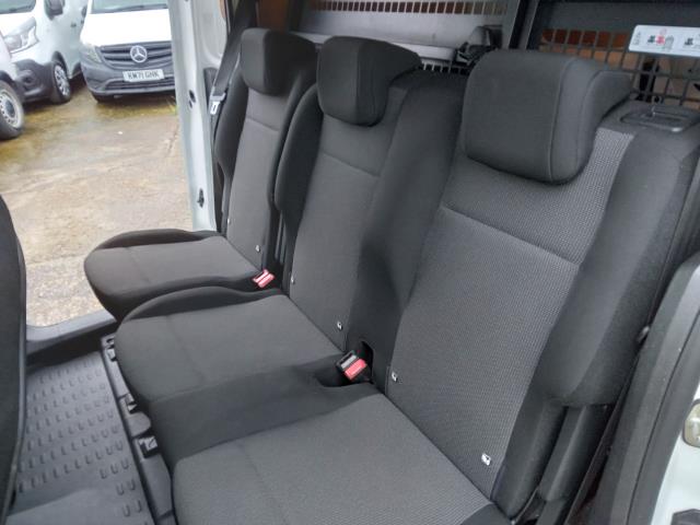 2021 Peugeot Partner 850 1.5 Bluehdi 100 Professional Crew Van *SPEED LIMITER 70 MPH* (NV70UJA) Image 20