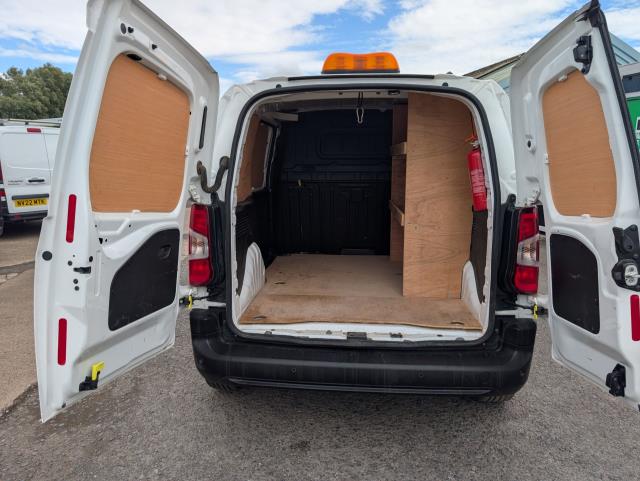 2021 Peugeot Partner 1000 1.5 Bluehdi 100 Professional Van (NV70USJ) Image 10