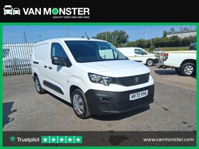 2021 Peugeot Partner 850 1.5 Bluehdi 100 Professional Crew Van - Crew Cab | Low Running Costs | Pre-Order Now (NV70VHA)