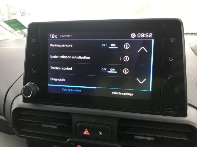 2021 Peugeot Partner L1 1000 1.5BLUE HDI 100PS PROFESSIONAL EURO 6 (NV70VOB) Image 32