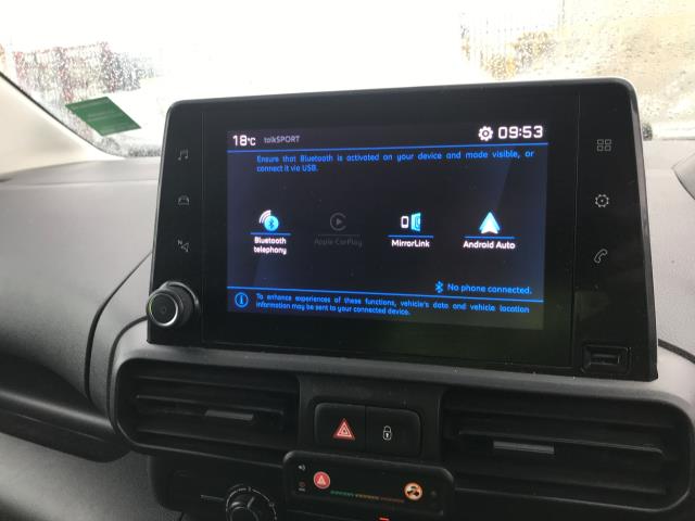 2021 Peugeot Partner L1 1000 1.5BLUE HDI 100PS PROFESSIONAL EURO 6 (NV70VOB) Image 33