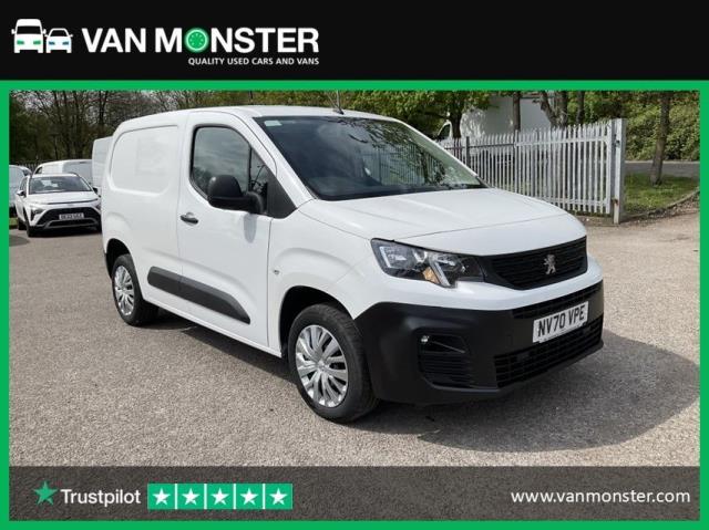 2021 Peugeot Partner 1000 1.5 Bluehdi 100 Professional Van (NV70VPE)