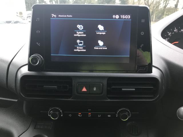 2021 Peugeot Partner 1000 1.5 Bluehdi 100 Professional Van (NV70VUX) Image 26