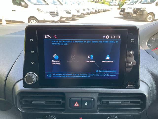 2021 Peugeot Partner 850 1.5 Bluehdi 100 Professional Crew Van (NV71BKZ) Image 25