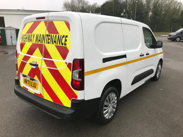 2022 Peugeot Partner 850 1.5 Bluehdi 100 Professional Premium Crew Van (NV71UJU) Image 10