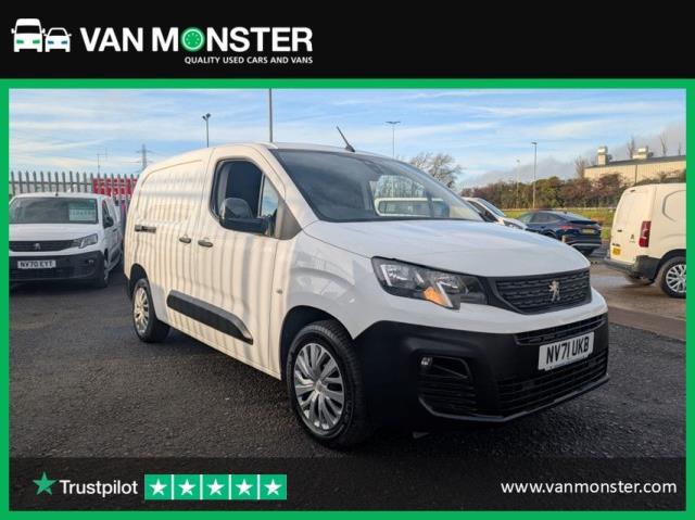 2022 Peugeot Partner 850 1.5 Bluehdi 100 Professional Premium Crew Van (NV71UKB)