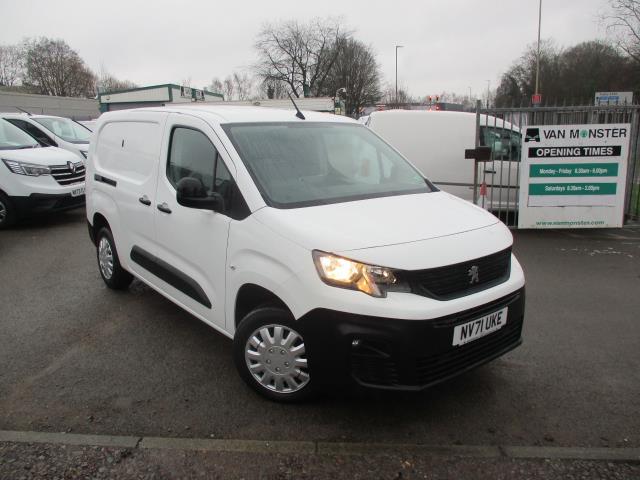 2022 Peugeot Partner 950 1.5 Bluehdi 100 Professional Premium Van (NV71UKE) Image 2