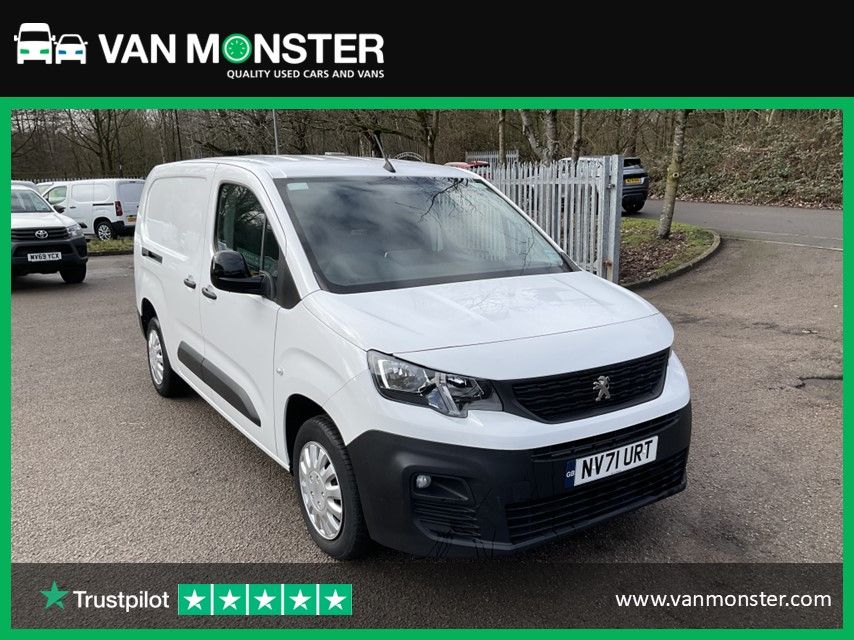 2022 Peugeot Partner 950 1.5 Bluehdi 100 Professional Premium Van (NV71URT)