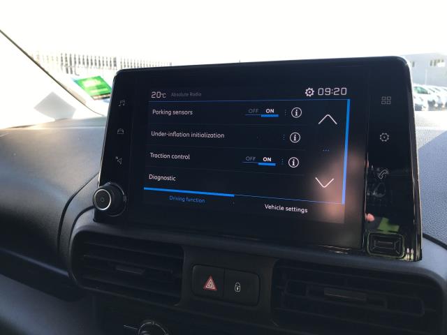 2022 Peugeot Partner L1 1000 1.5BLUE HDI 100PS PROFESSIONAL PREMIUM EURO 6 (NV71WKB) Image 30
