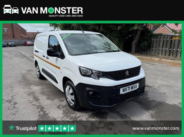 2022 Peugeot Partner 850 1.5 Bluehdi 100 Professional Premium Crew Van (NV71WXA) Image 1