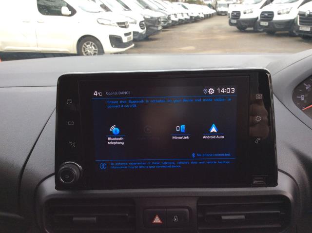 2022 Peugeot Partner 1000 1.5 Bluehdi 100 Professional Premium Van (NV71WZL) Image 21