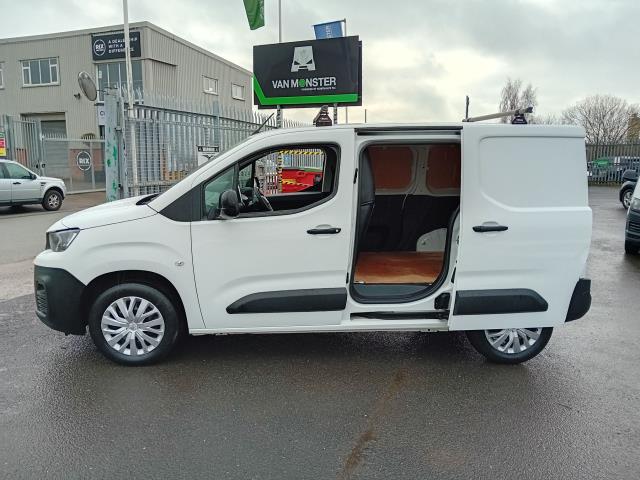 2022 Peugeot Partner L1 1000 1.5BLUE HDI 100PS PROFESSIONAL PREMIUM EURO 6 (NV71XAB) Image 10