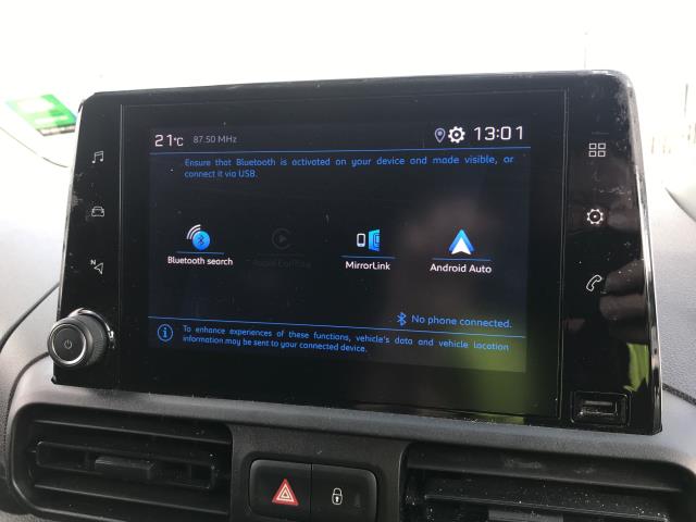 2022 Peugeot Partner L1 1000 1.5BLUE HDI 100PS PROFESSIONAL PREMIUM EURO 6 (NV71XDC) Image 34
