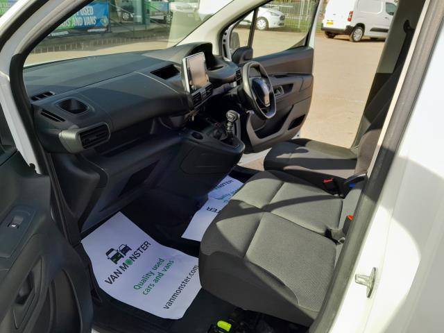 2022 Peugeot Partner 1000 1.5 Bluehdi 100 Professional Premium Van (NV71XEK) Image 21