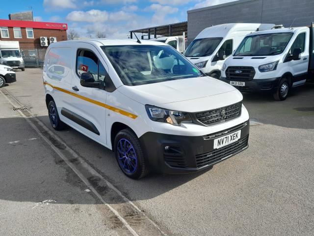 2022 Peugeot Partner 1000 1.5 Bluehdi 100 Professional Premium Van (NV71XEK) Image 2