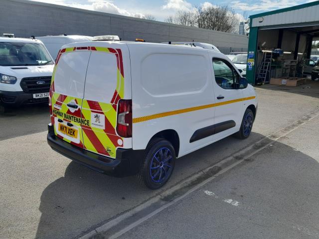 2022 Peugeot Partner 1000 1.5 Bluehdi 100 Professional Premium Van (NV71XEK) Image 12