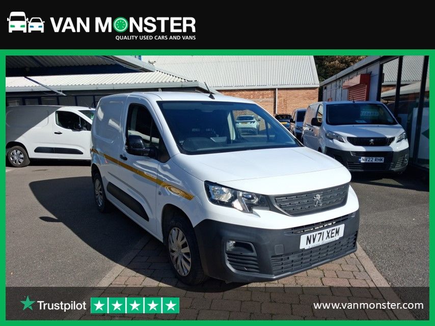 2022 Peugeot Partner 1000 1.5 Bluehdi 100 Professional Premium Van (NV71XEM)