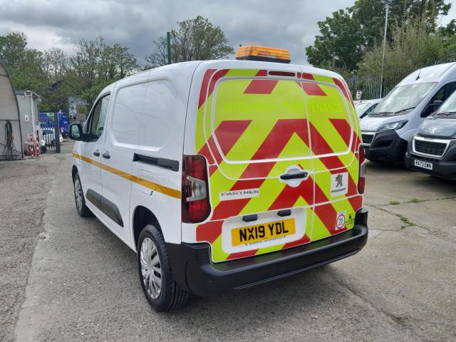 2019 Peugeot Partner 1000 1.5 Bluehdi 100 Professional Van (NX19YDL) Image 4