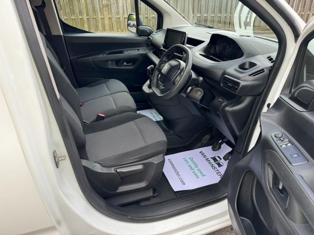 2019 Peugeot Partner 1000 1.5 Bluehdi 100 Professional Van Euro 6 (NX19YHD) Image 10