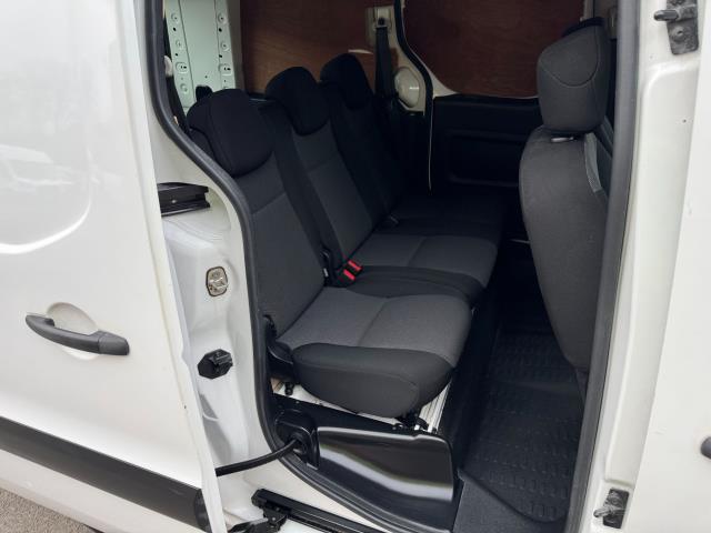 2019 Peugeot Partner L2 715 S 1.6 Bluehdi 100 Crew Van EURO 6 (NX19YLL) Image 39