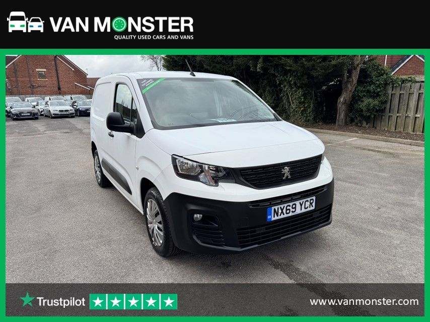 2019 Peugeot Partner 1000 1.5 Bluehdi 100 Professional Van (NX69YCR)