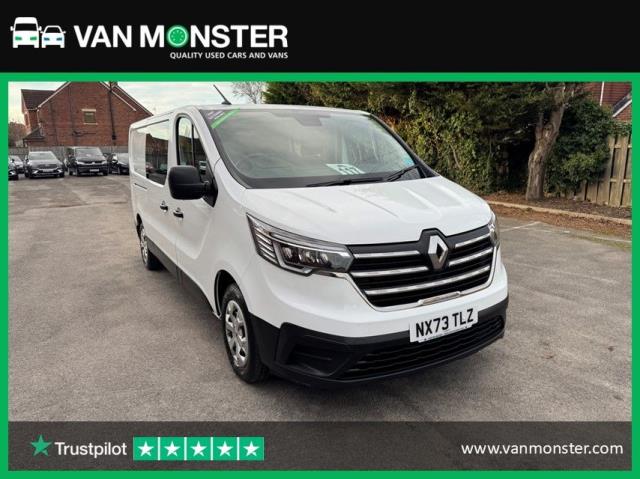 2024 Renault Trafic Ll30 Blue DCI 130 Advance Safety Crew Van (NX73TLZ)