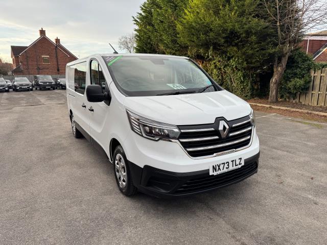 2024 Renault Trafic Ll30 Blue DCI 130 Advance Safety Crew Van (NX73TLZ) Image 2