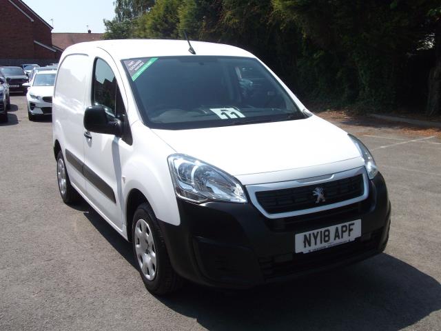 2018 Peugeot Partner 850 1.6 Bluehdi 100 Professional Van [Non Ss] Euro 6 *70 MPH SPEED RESTRICTED (NY18APF)