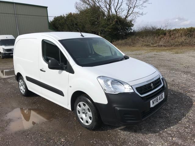 2018 Peugeot Partner 850 1.6 Bluehdi 100 Professional Van EURO 6 (NY18AUE)