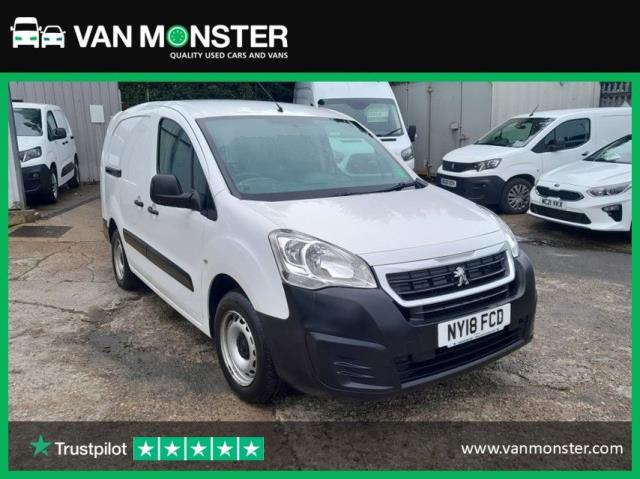 2018 Peugeot Partner 715 S 1.6 Bluehdi 100 Crew Van (NY18FCD) Image 1