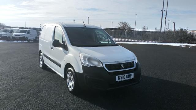2018 Peugeot Partner 850 1.6 Bluehdi 100 Professional Van [Non Ss] (NY18GMF)