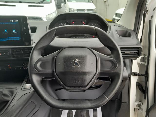 2019 Peugeot Partner 1000 1.5 Bluehdi 100 Professional Van 70MPH SPEED LIMITER (NY19HPN) Image 16