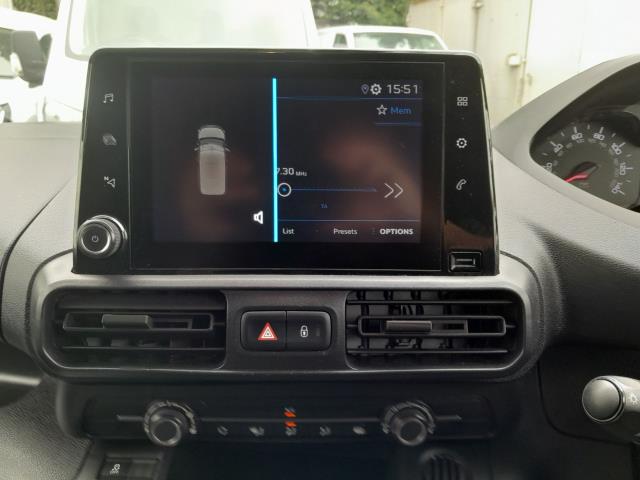 2019 Peugeot Partner 1000 1.5 Bluehdi 100 Professional Van 70MPH SPEED LIMITER (NY19HPN) Image 18