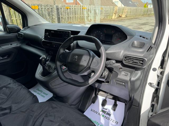 2019 Peugeot Partner 1000 1.5 Bluehdi 100 Grip Van (NY19RYC) Image 11