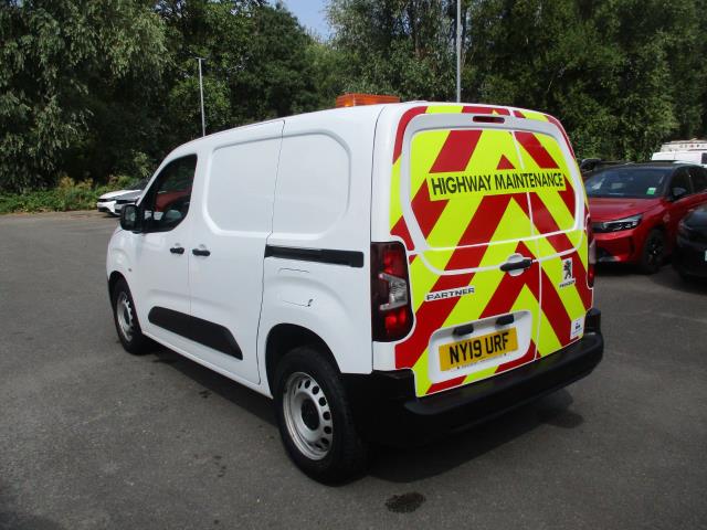 2019 Peugeot Partner 1000 1.5 Bluehdi 100 Grip Van (NY19URF) Image 7
