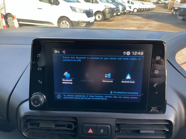 2019 Peugeot Partner 1000 1.5 Bluehdi 100 Professional Van (NY19WSO) Image 21