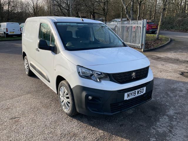 2019 Peugeot Partner 1000 1.5 Bluehdi 100 Professional Van (NY19WSO) Image 2