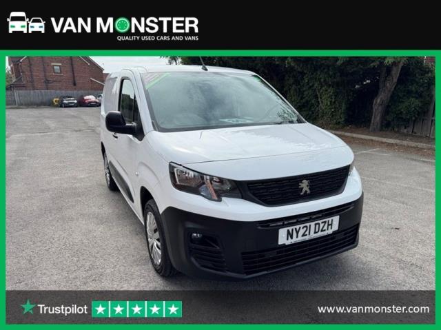 2021 Peugeot Partner 1000 1.5 Bluehdi 100 Professional Van (NY21DZH) Image 1