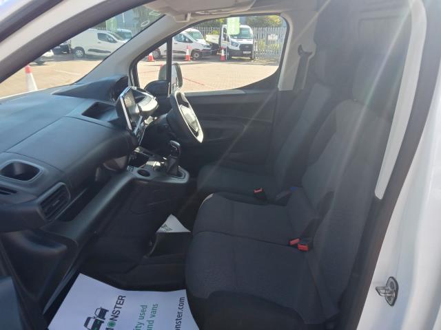 2021 Peugeot Partner 1000 1.5 Bluehdi 100 Professional Van (NY21DZP) Image 10