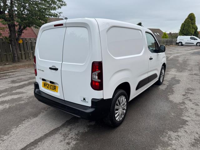 2021 Peugeot Partner 1000 1.5 Bluehdi 100 Professional Van EURO 6 (NY21EUR) Image 9