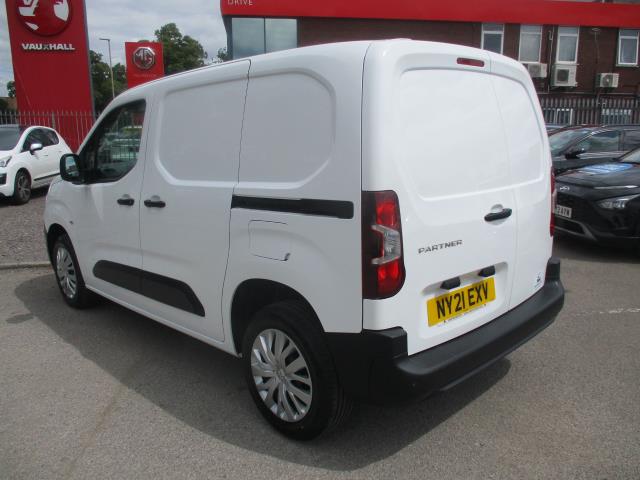 2021 Peugeot Partner 1000 1.5 Bluehdi 100 Professional Van (NY21EXV) Image 7