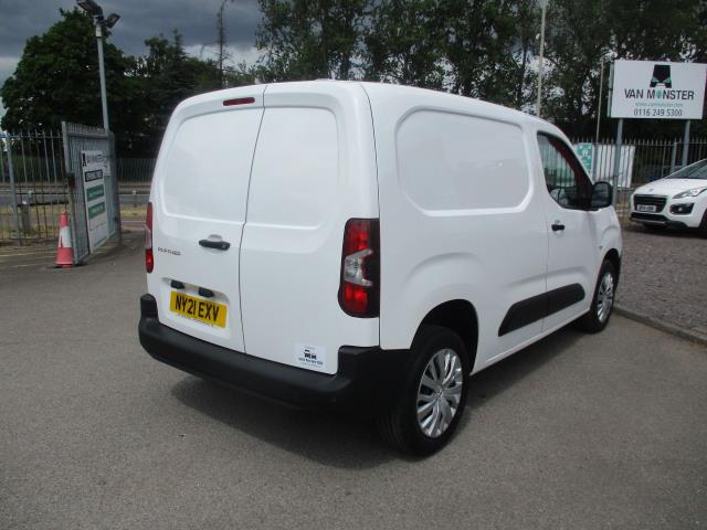 2021 Peugeot Partner 1000 1.5 Bluehdi 100 Professional Van (NY21EXV) Image 4