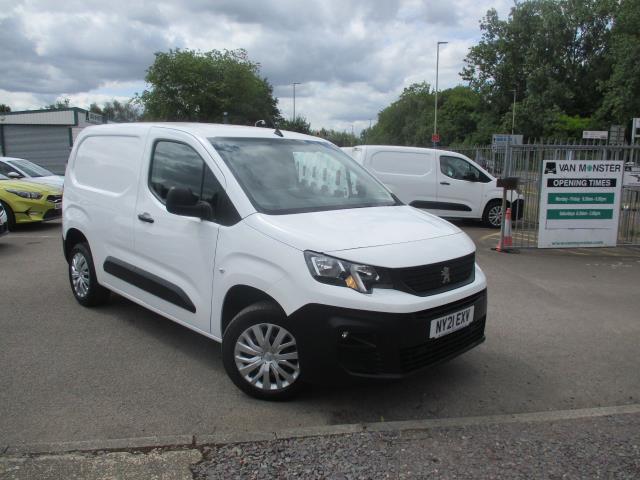 2021 Peugeot Partner 1000 1.5 Bluehdi 100 Professional Van (NY21EXV) Image 2