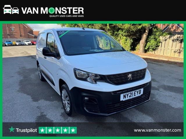 2021 Peugeot Partner 1000 1.5 Bluehdi 100 Professional Van Euro 6 (NY21EYB)