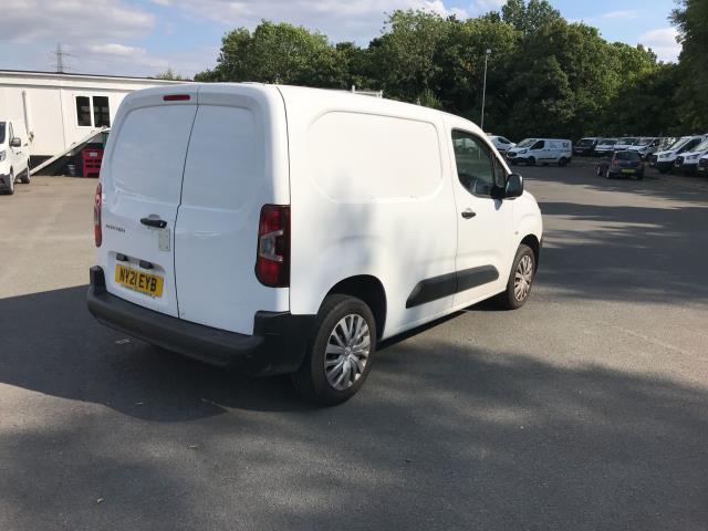 2021 Peugeot Partner 1000 1.5 Bluehdi 100 Professional Van (NY21EYB) Image 11