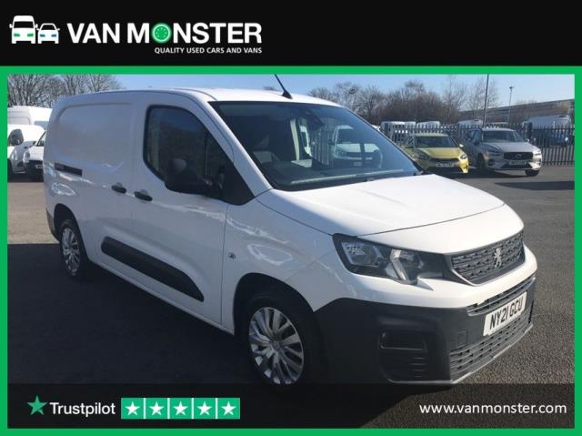 2021 Peugeot Partner 850 1.5 Bluehdi 100 Professional Crew Van (NY21GCU)
