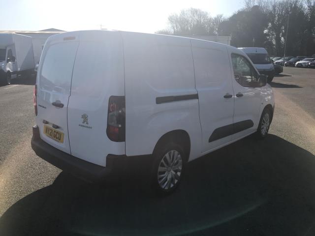 2021 Peugeot Partner 850 1.5 Bluehdi 100 Professional Crew Van (NY21GCU) Image 10