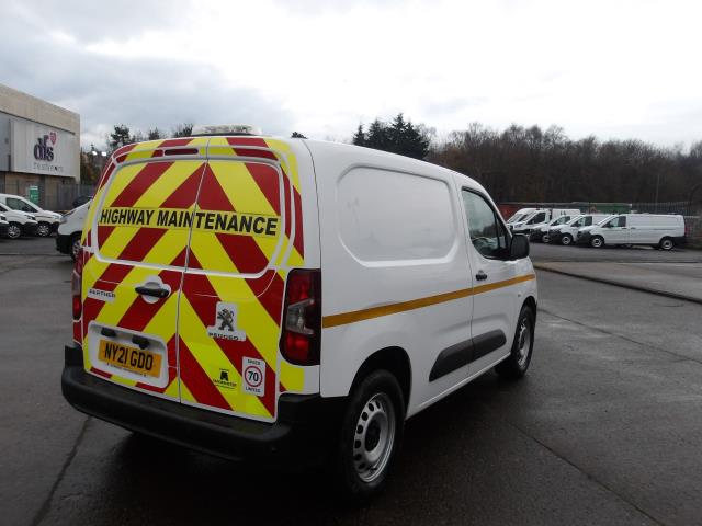 2021 Peugeot Partner 1000 1.5 Bluehdi 100 Grip Van (NY21GDO) Image 7