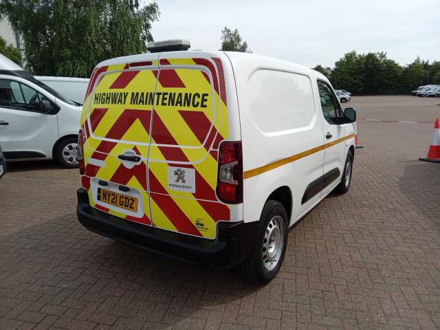 2021 Peugeot Partner 1000 1.5 Bluehdi 100 Grip Van (NY21GDZ) Image 7